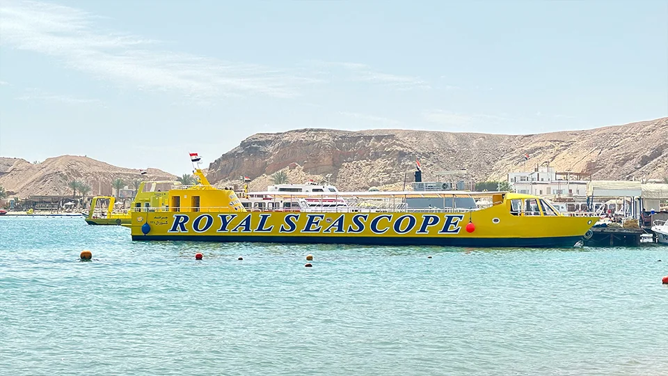 Semi-sous-marin en mer Rouge: Croisière à la découverte du monde sous-marin