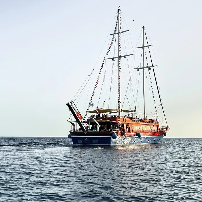 Pirates luksussejlads til Marsa Mubarak