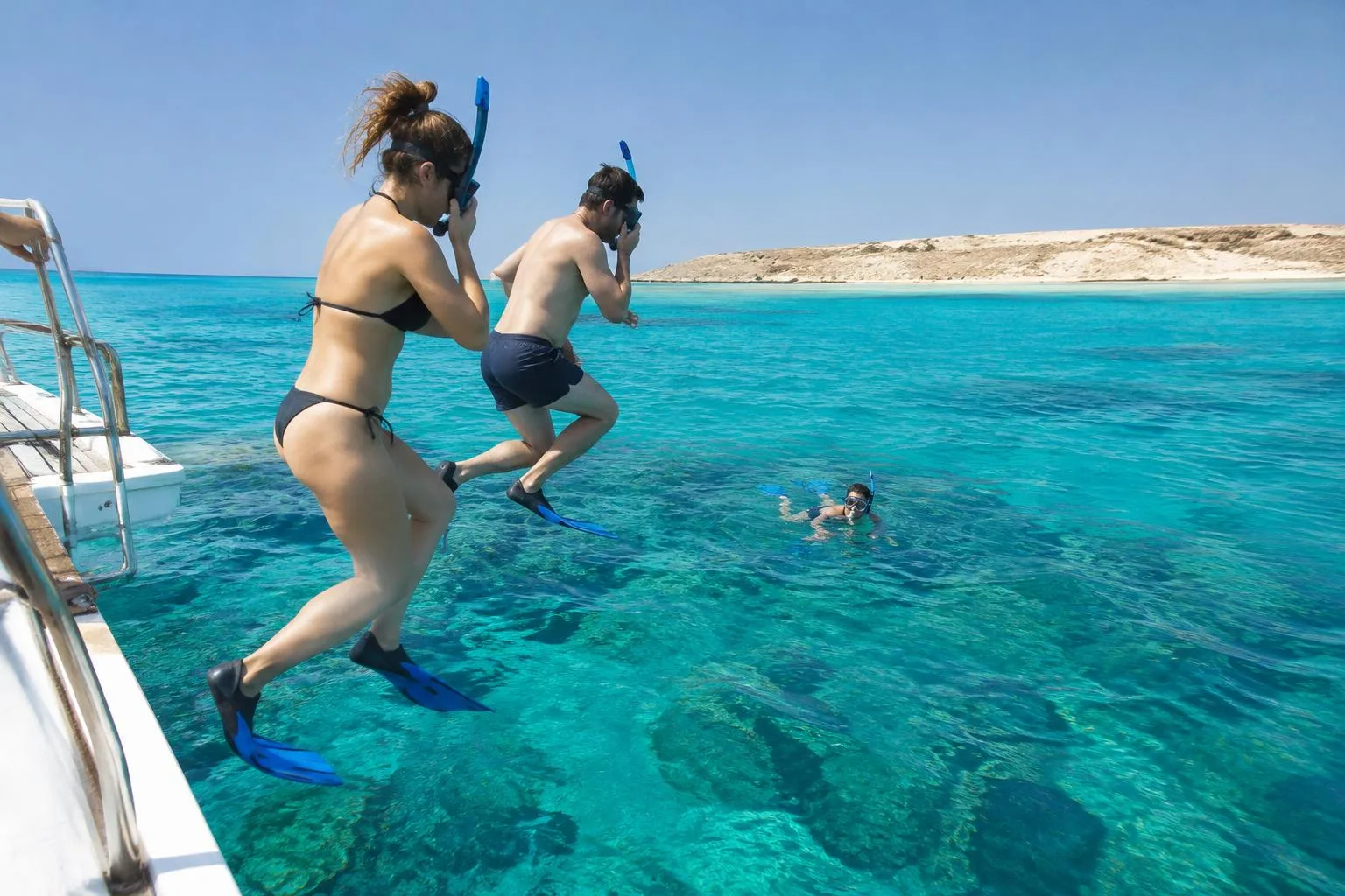 Snorkeltur til Hamata-øerne