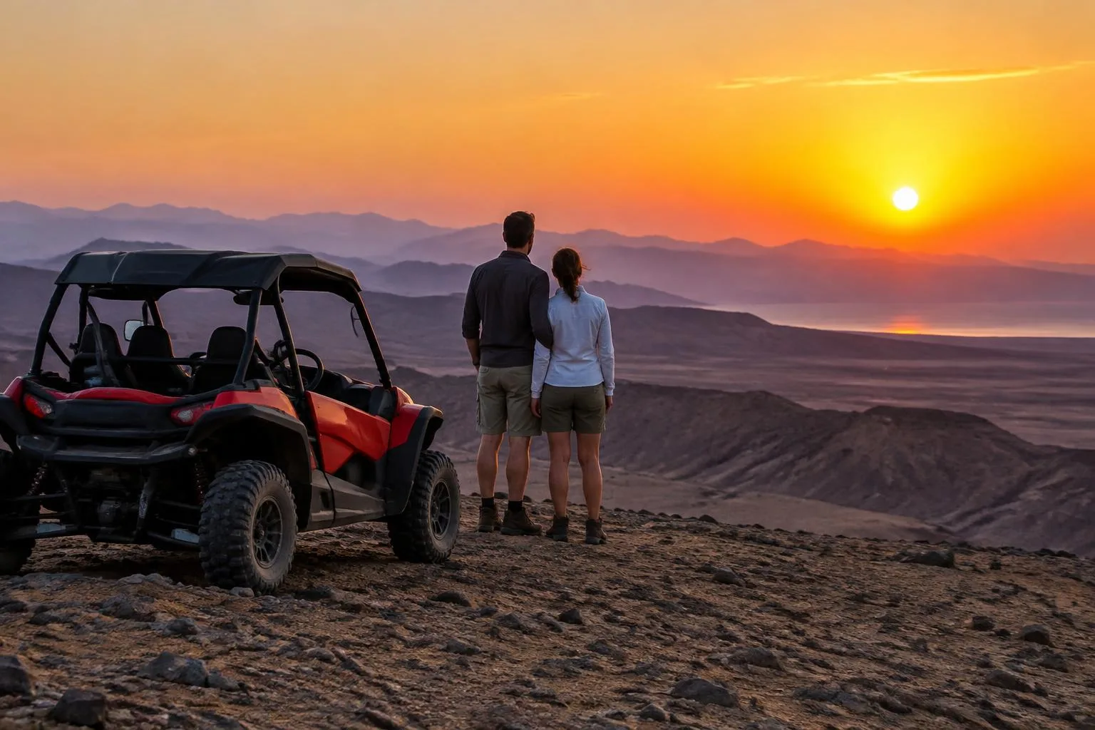 Marsa Alam Doppel-Buggy-Safari: Sonnenuntergangstour mit Abendessen