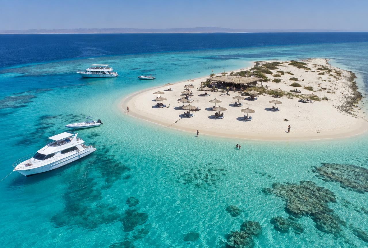 Snorkeltur til Hamata-øerne
