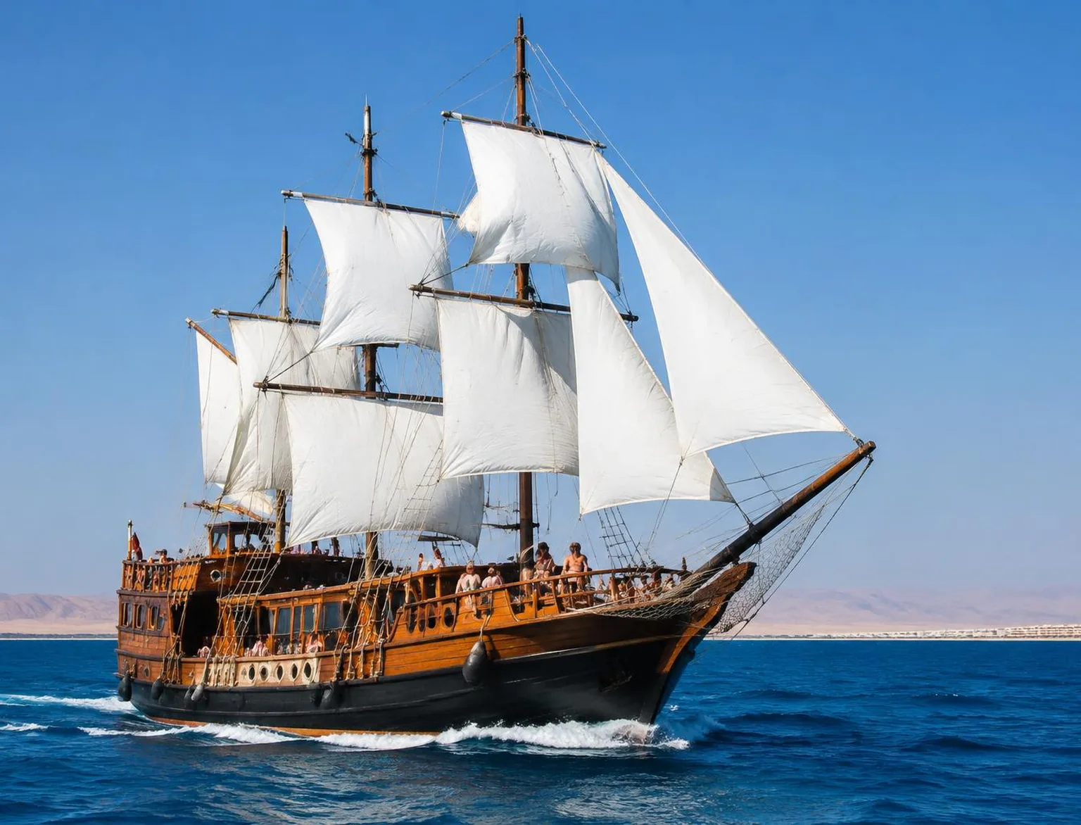 Lyxig seglingsupplevelse med Pirates: Snorkling och lunch