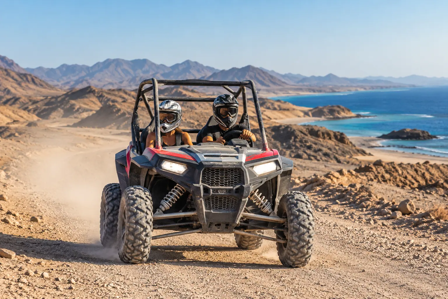 Marsa Alam safari med dobbel buggy: Morgentur